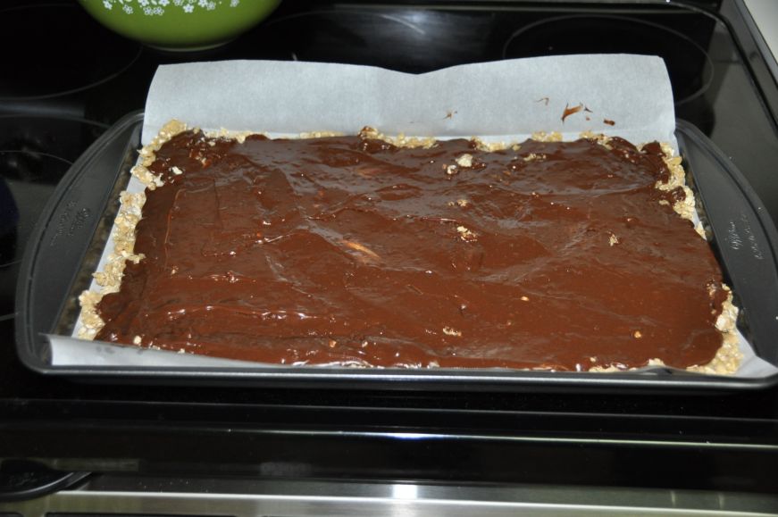 Fudge Oatmeal Bar Filling