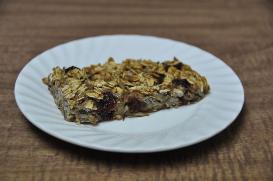 Fruit and Nut Oatmeal Bar