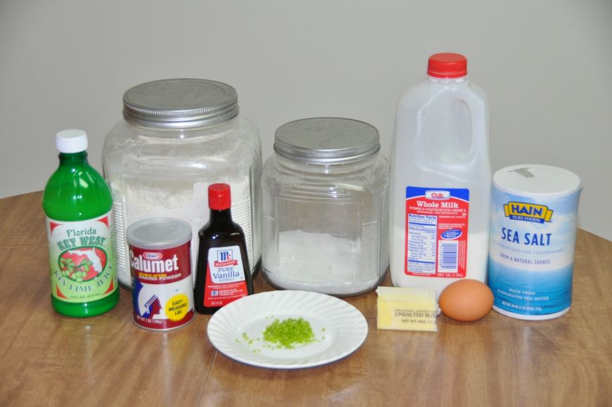 Key Lime Cupcake Ingredients