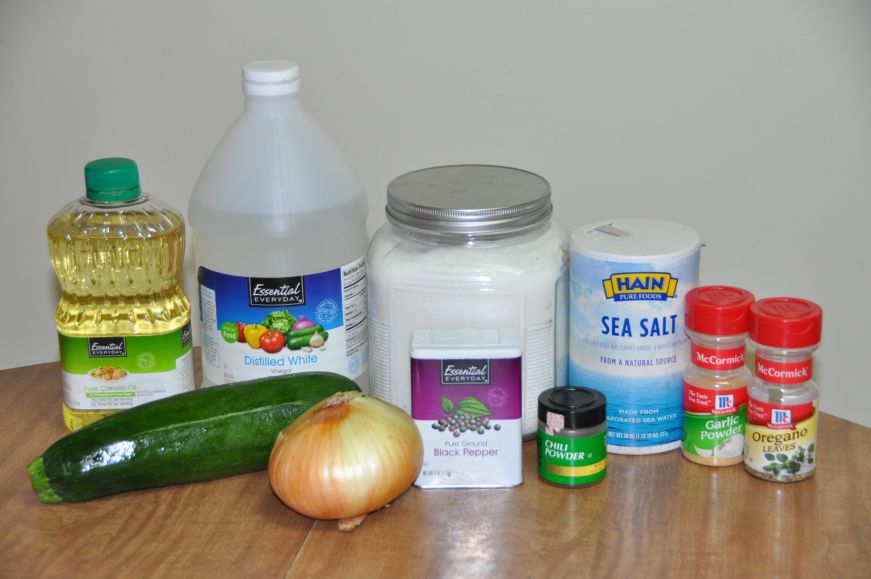 Fajita Zucchini Rice Bowls Marinade Ingredients