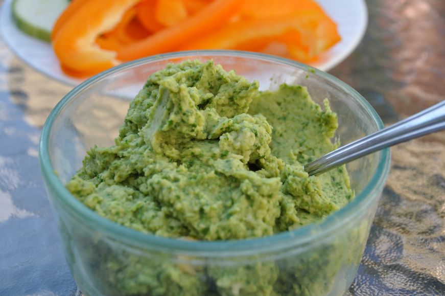 Cilantro Jalapeno Hummus 