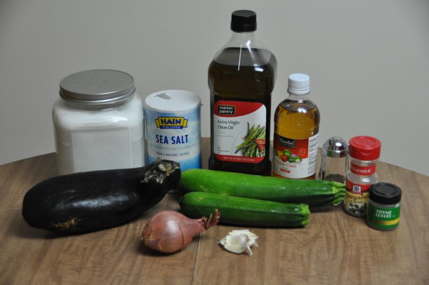 Ratatouille Salad Ingredients