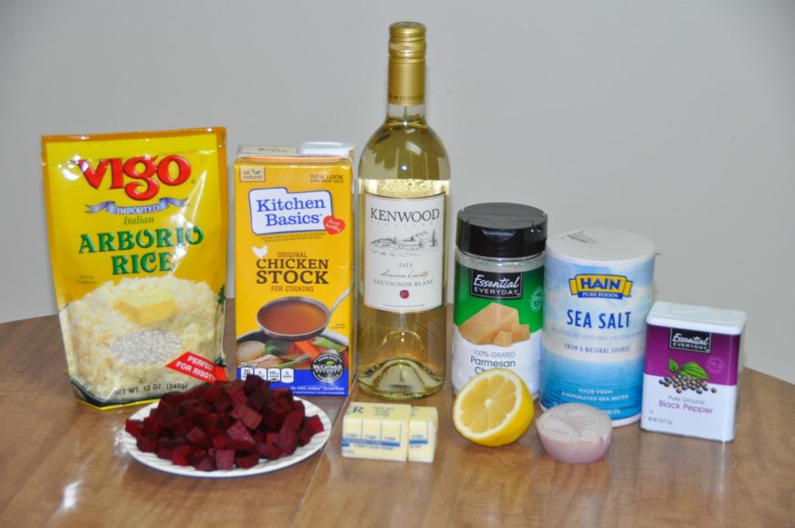 Beet Risotto Ingredients