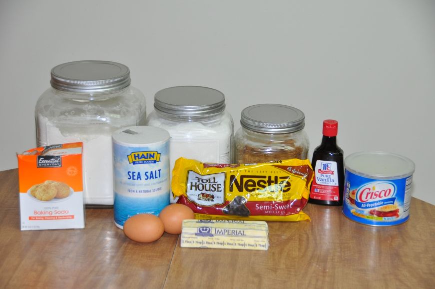 Mom's Chocolate Chip Cookies Ingredients