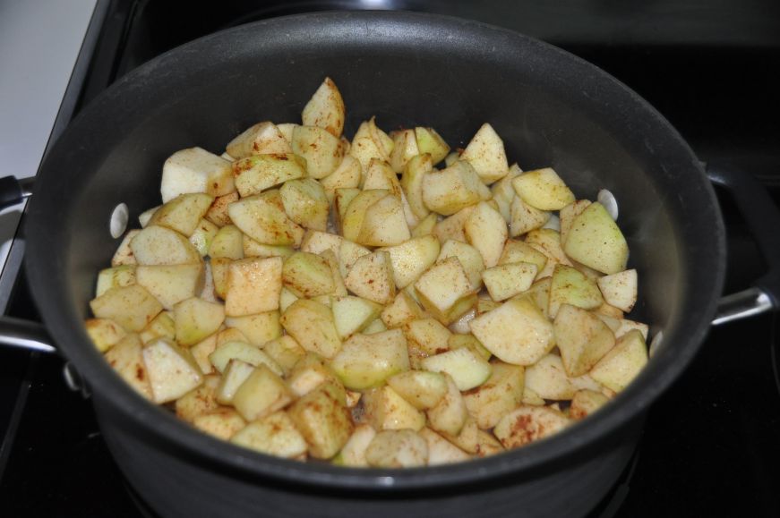 Apples before cooking