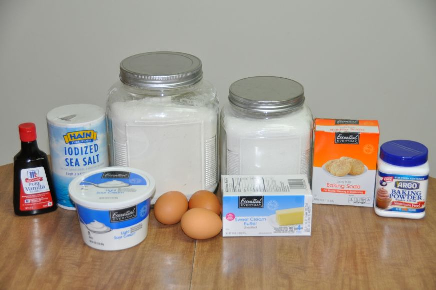 Janine's Soft Sugar Cookie Ingredients