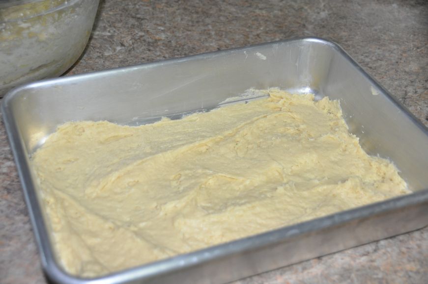 Sour Cream Coffee Cake Batter