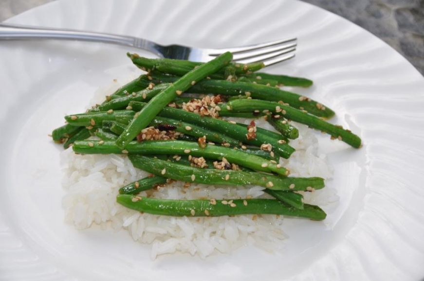 Chili Sesame Green Beans 