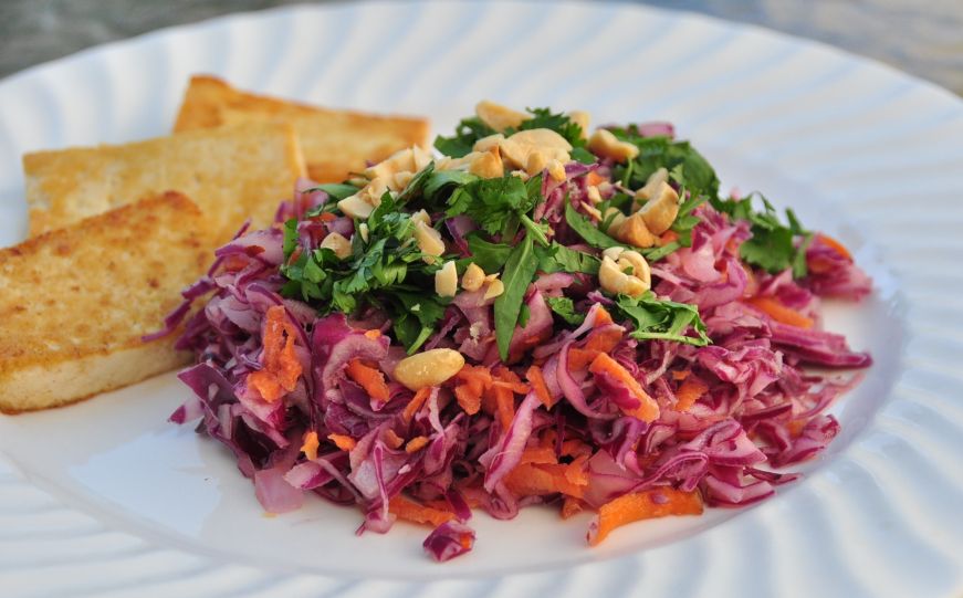 Peanut Coleslaw