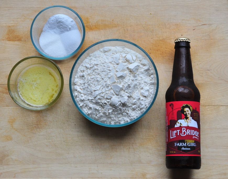 Beer Batter Bread Ingredients