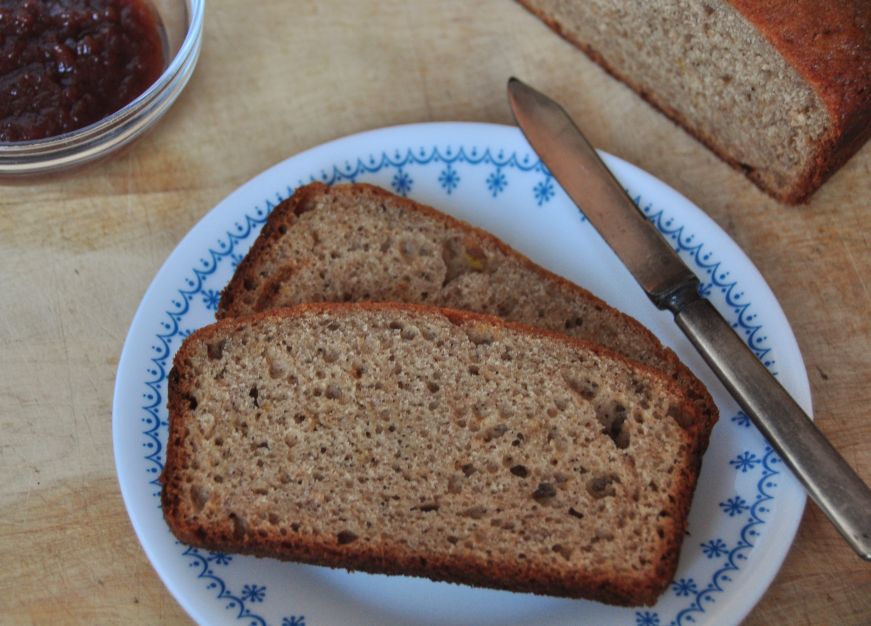 Apple Butter Banana Bread