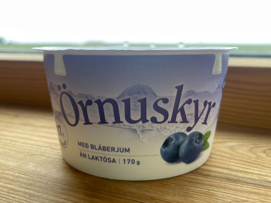 Individual cup of Arna Ornuskyr Med Blaberjum