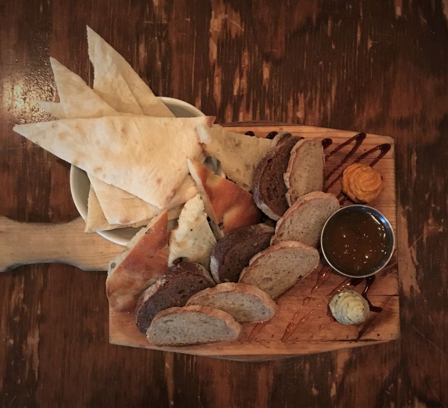 Bread plate, Blackbird Woodfire, Fargo
