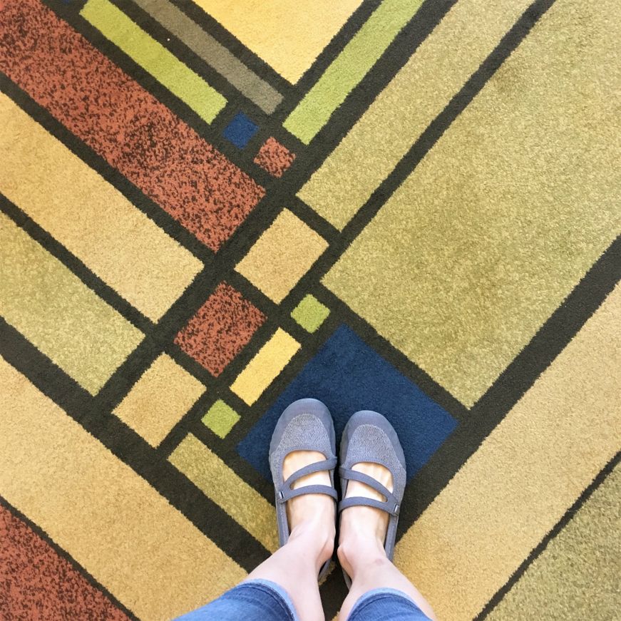 Carpet at Historic Park Inn, Mason City