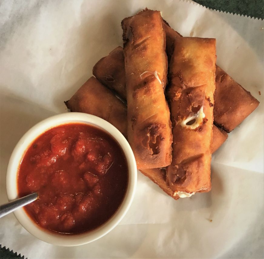 Cheese stuffed breadsticks, TG's Restaurant & Pub, Kenosha