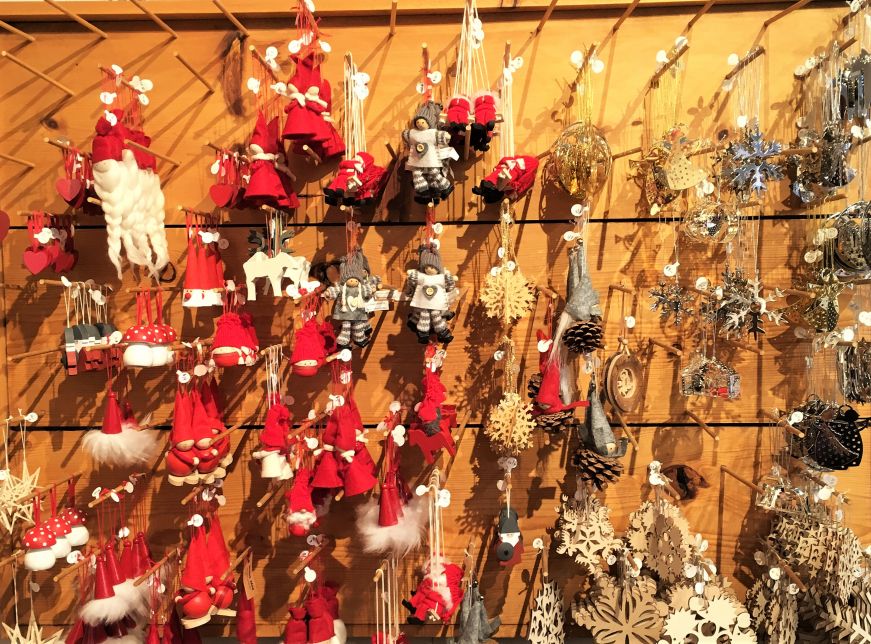 Christmas ornaments, Uffda Shop, Red Wing