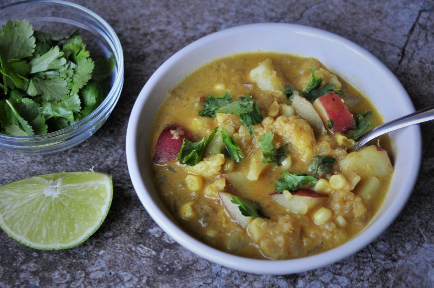 Curried Cauliflower Chowder