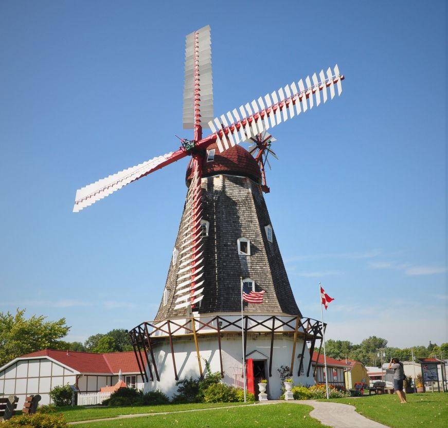 The Danish Windmill, Elk Horn, Iowa