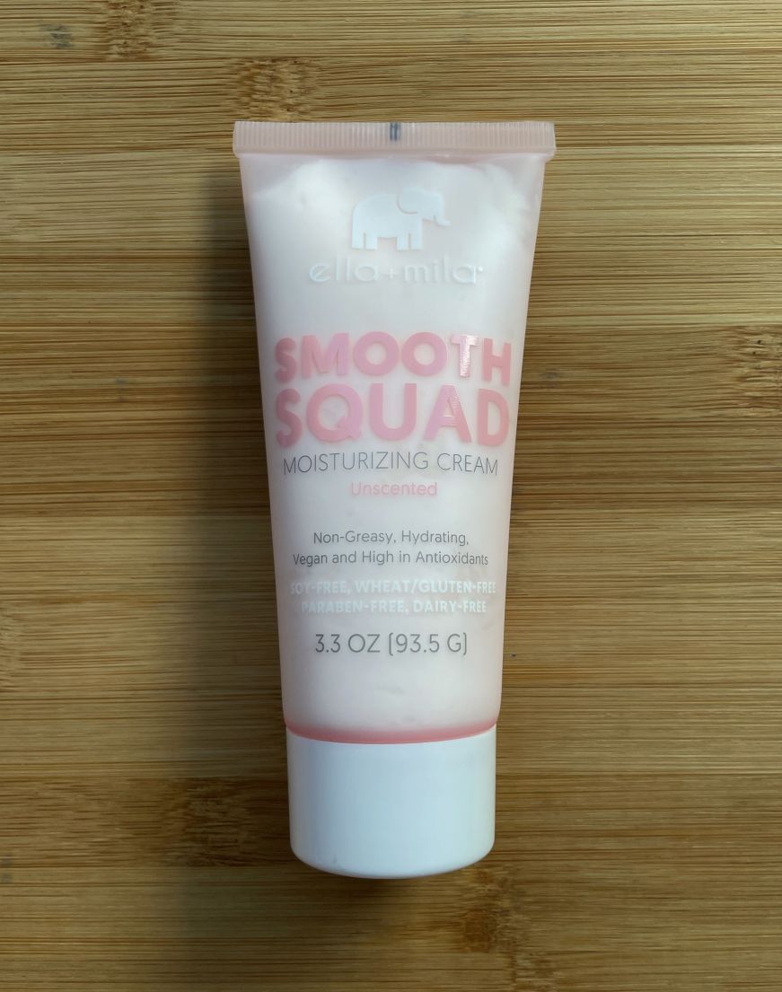 Tube of body lotion