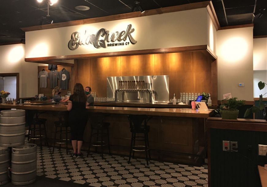 Bar at Elm Creek Brewing Co.