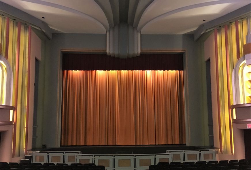 Art deco interior, Fargo Theater