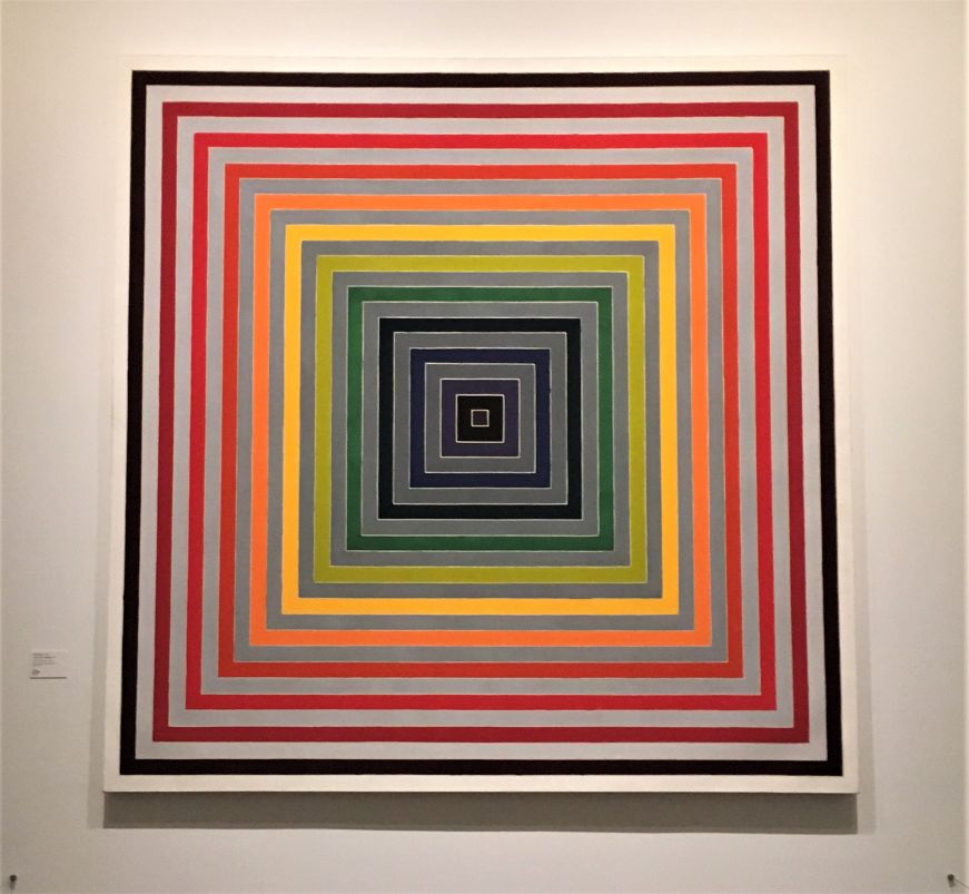 Lettre sur les aveugles II, Frank Stella, de Young Museum, San Francisco