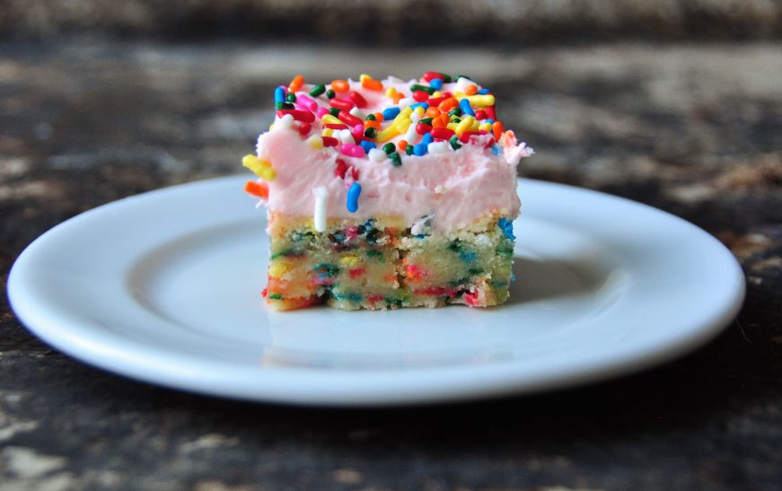 Frosted Sugar Cookie Bars