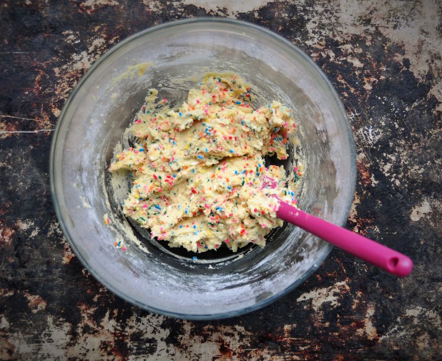 Frosted Sugar Cookie Bars Dough