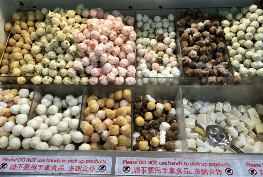 Frozen fish balls United Noodles