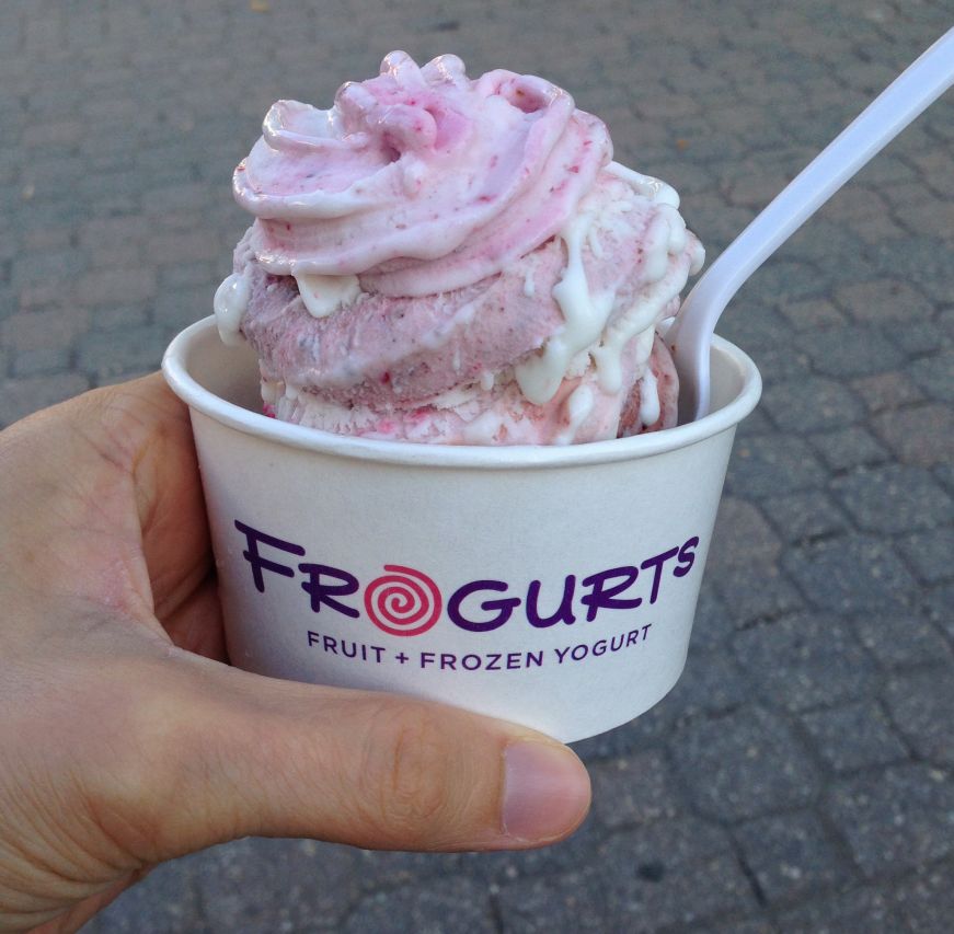 Frozen yogurt, Frogurts