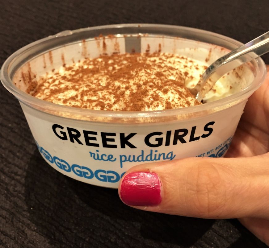 Greek Girls rice pudding
