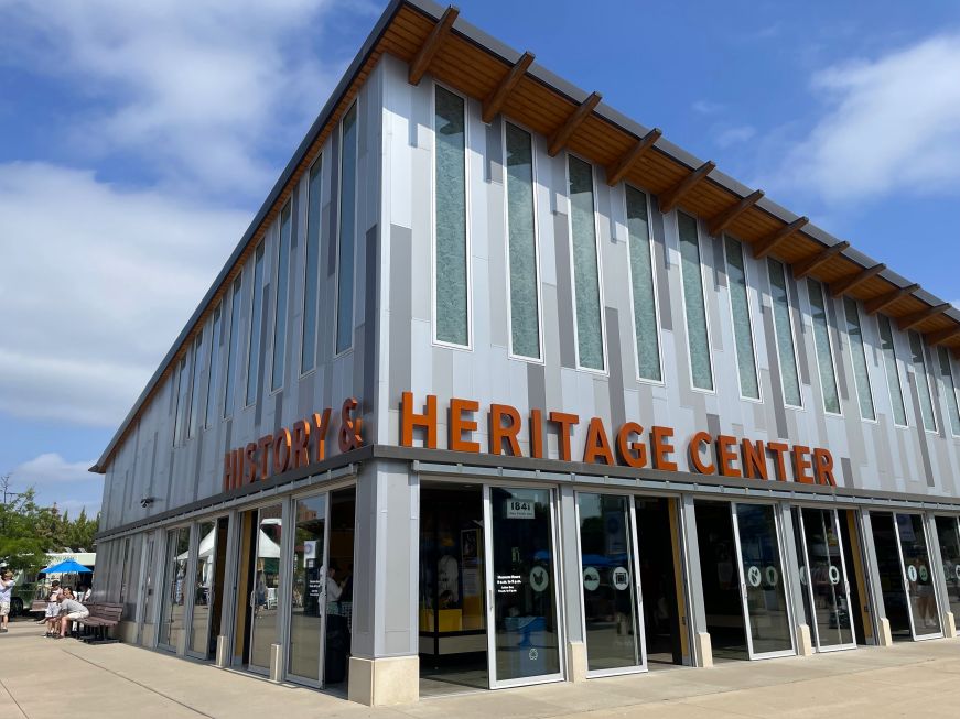 Exterior of the Minnesota State Fair History & Heritage Center