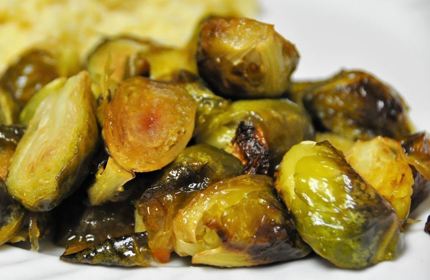 Honey Glazed Brussels Sprouts