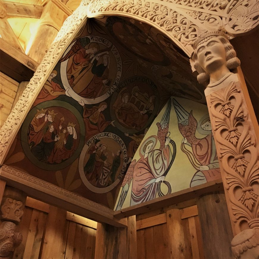Hooperstad Stave Church, Hjemkomst Center, Moorhead Hooperstad Stave Church, Hjemkomst Center, Moorhead