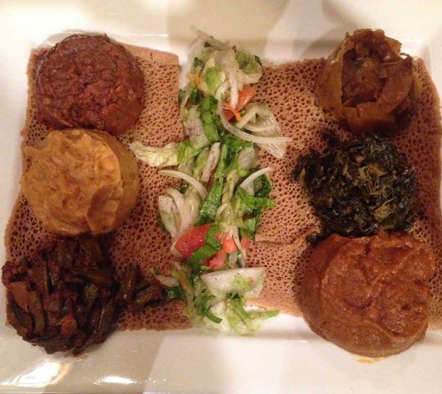 Veggie Sampler, Bole Ethiopian Cuisine Veggie Sampler, Bole Ethiopian Cuisine