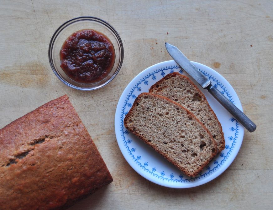 Apple Butter Banana Bread