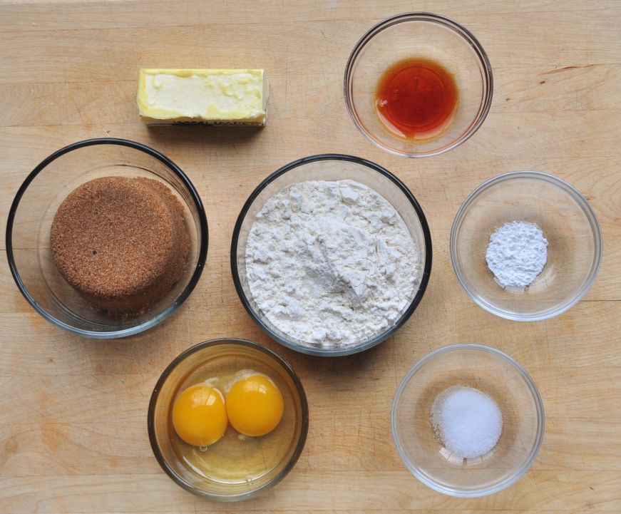 Basic Blondies Ingredients