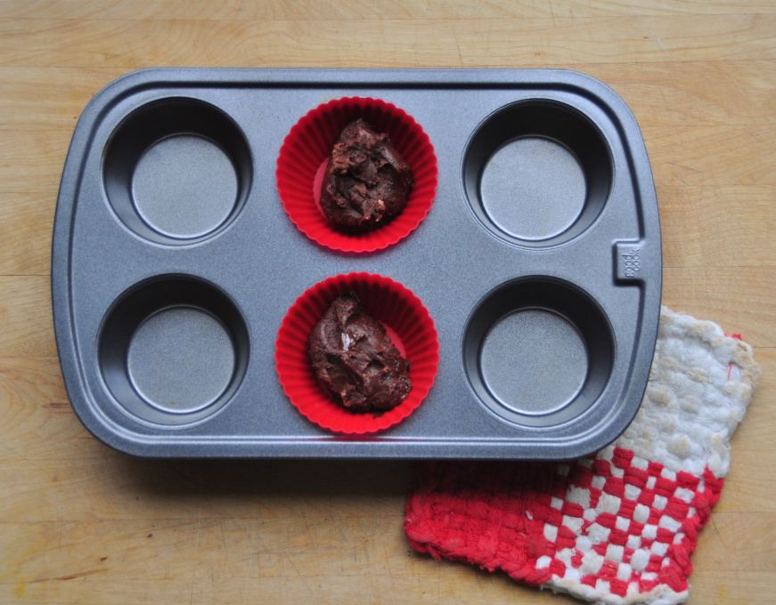 Chocolate Yogurt Cakes for Two