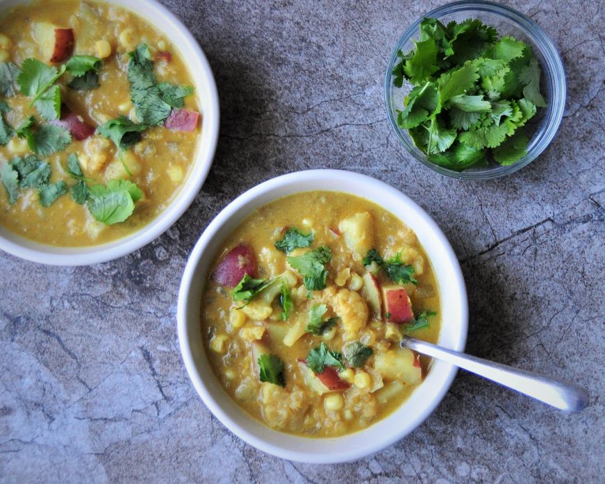 Curried Cauliflower Chowder