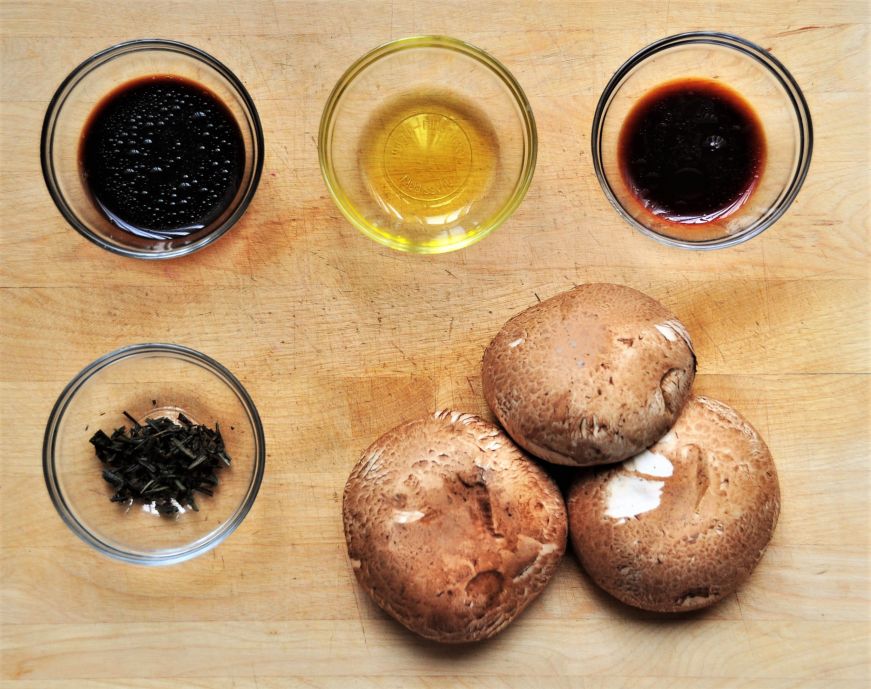 Grilled Portobello Mushrooms Ingredients