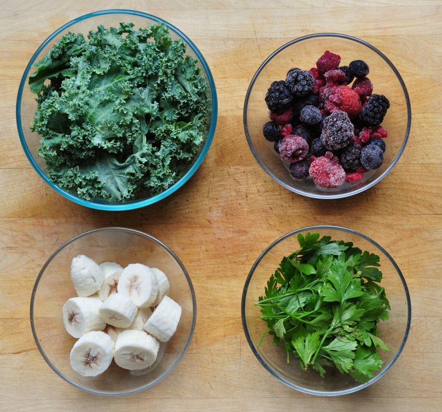 Kale Smoothie Ingredients