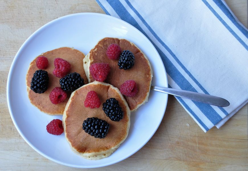 Peanut Butter and Yogurt Pancakes