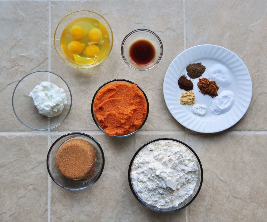 Pumpkin Bread Ingredients