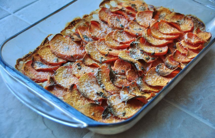 Sweet Potato Gratin