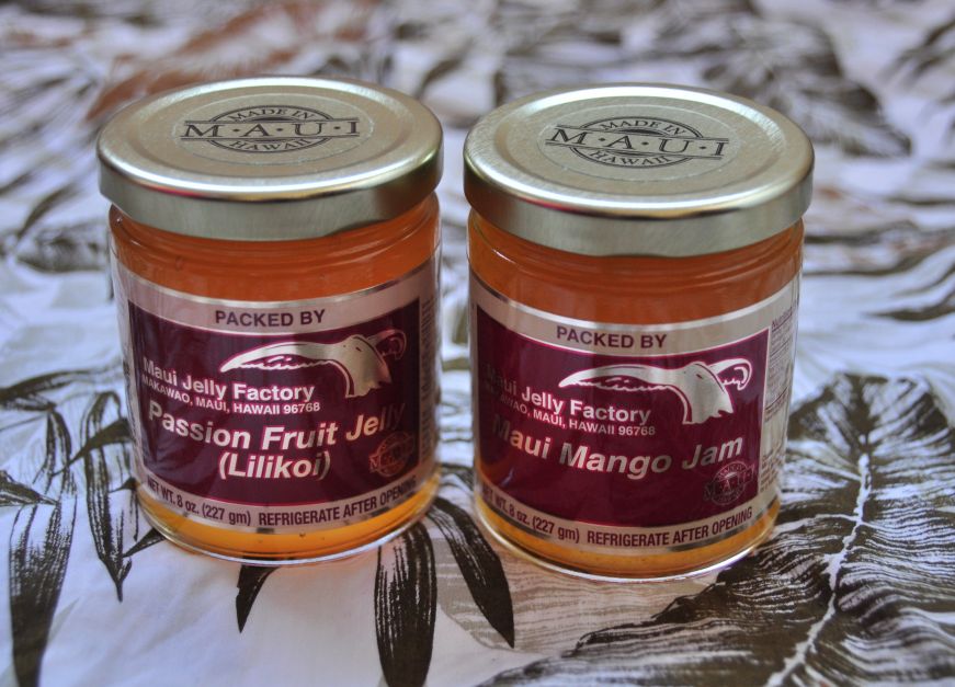 Jams from Long's Drug; Hawaiian shirt from Hilo Hattie's (background)