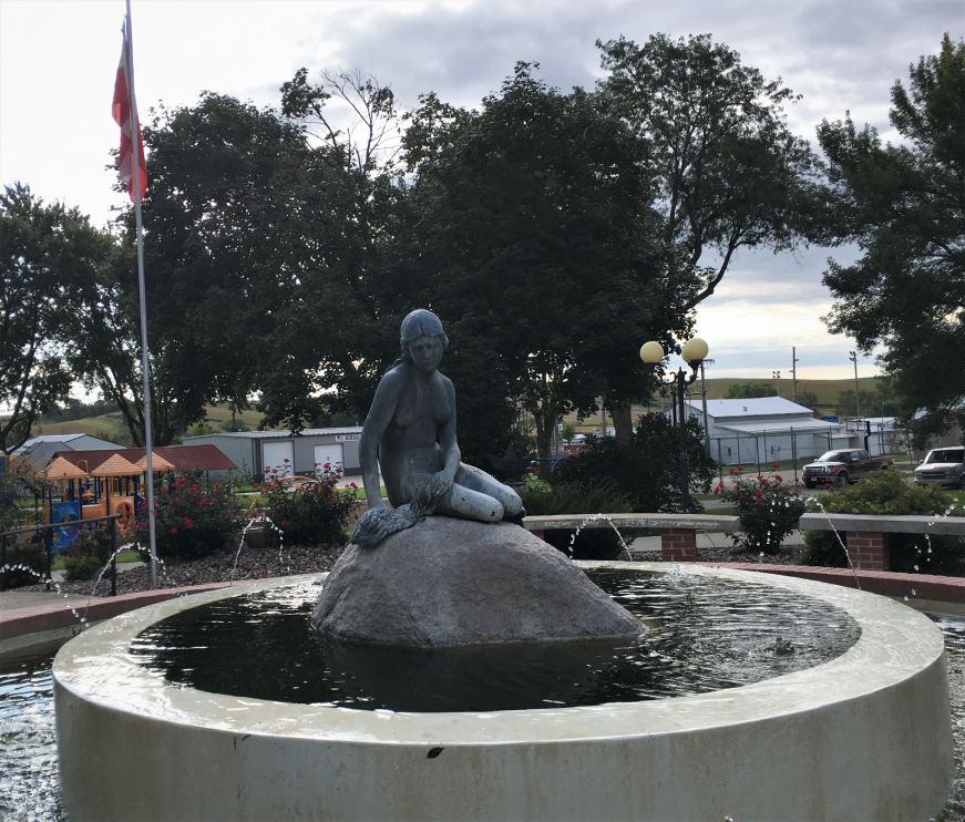 Little Mermaid Statue, Kimballton, Iowa