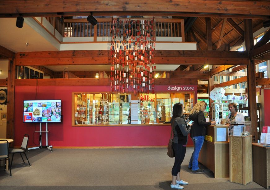Lobby at the Museum of Danish America, Elk Horn, Iowa