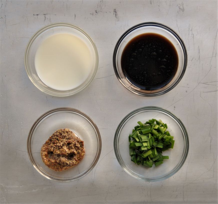 Mustard Vinaigrette Ingredients