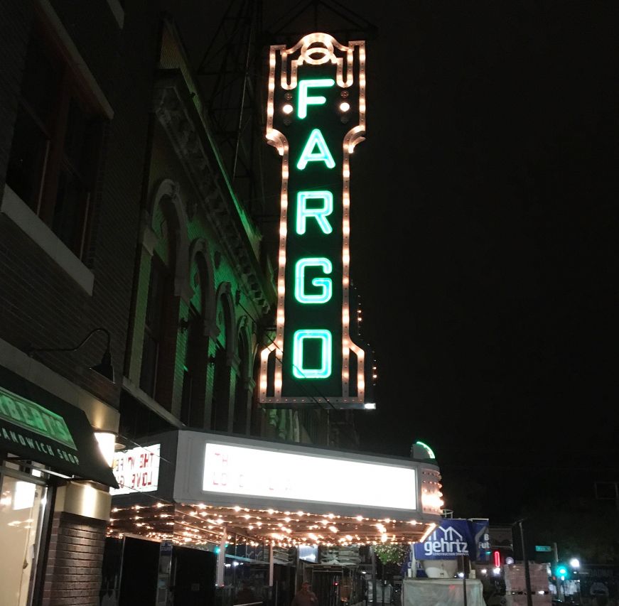Fargo Theater neon sign