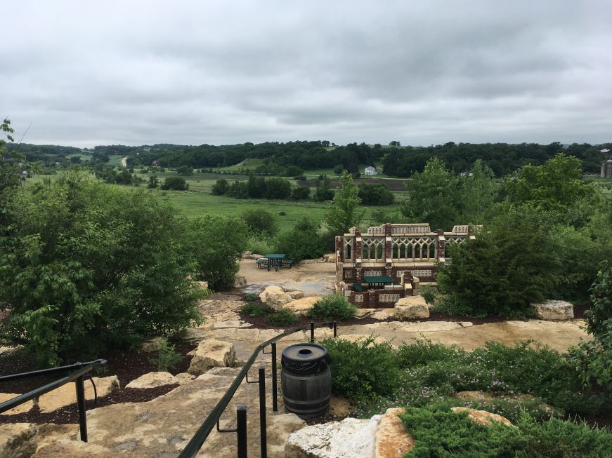 Beer garden at New Glarus Brewing Company